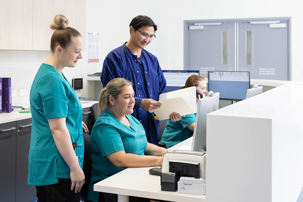 Maternity Ward Doctor and Nursing Staff