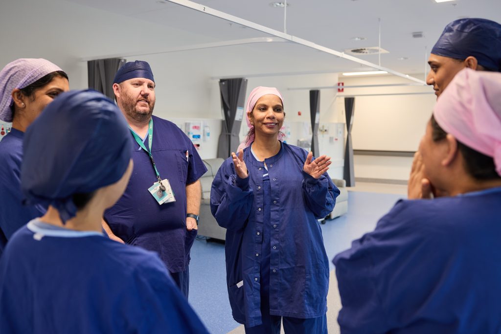 davita and team in recovery